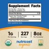 Nutricost Organic Saw Palmetto Powder 8 oz - Certified USDA Organic Saw Palmetto Supplement