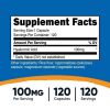 Nutricost Hyaluronic Acid Capsules 100mg Per Serving (120 Veggie Capsules), Supplement